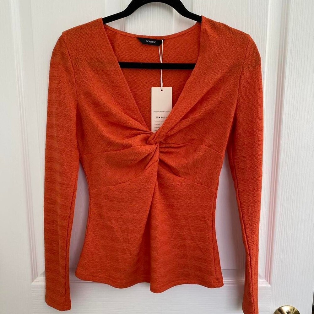 Women's Orange Shirt